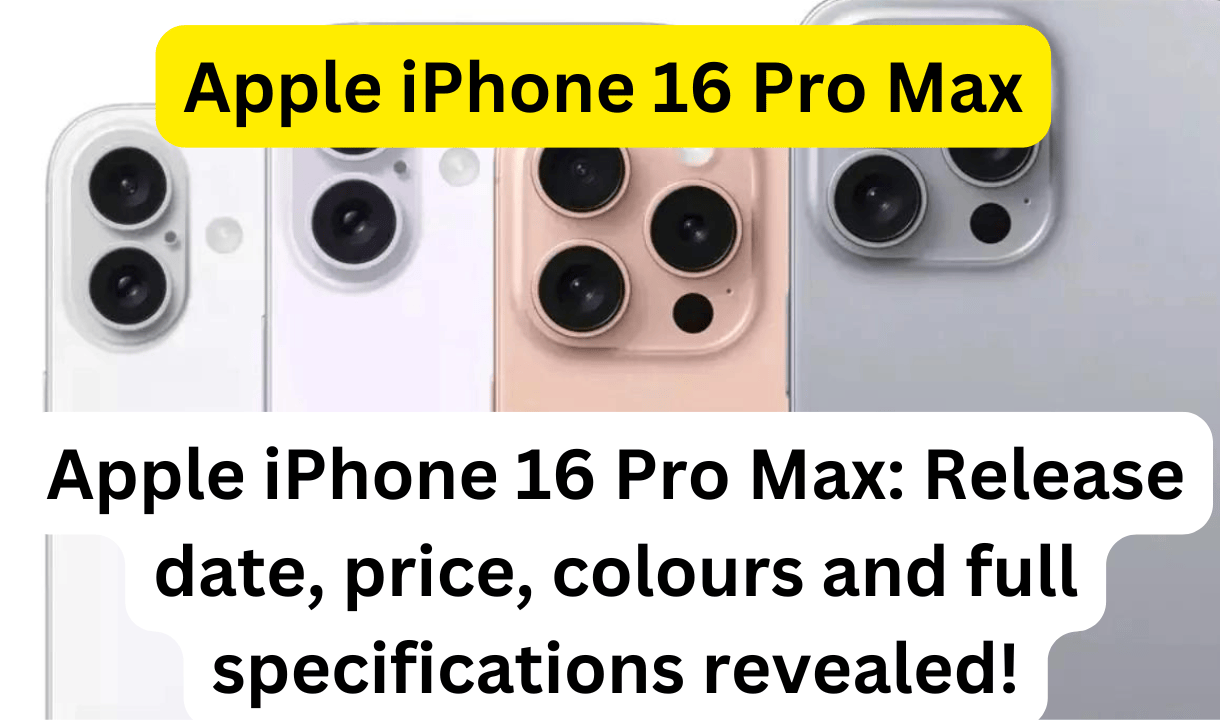 Apple iPhone 16 Pro Max: