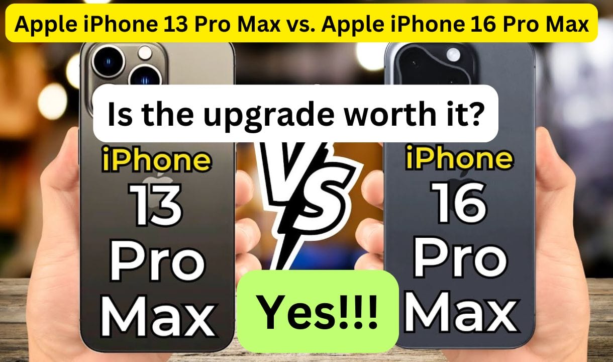 Apple iPhone 13 Pro Max vs Apple iPhone 16 Pro Max