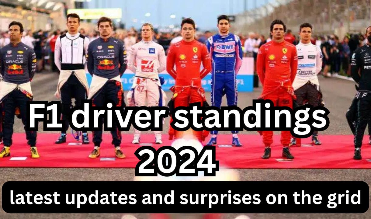 F1 driver standings 2024