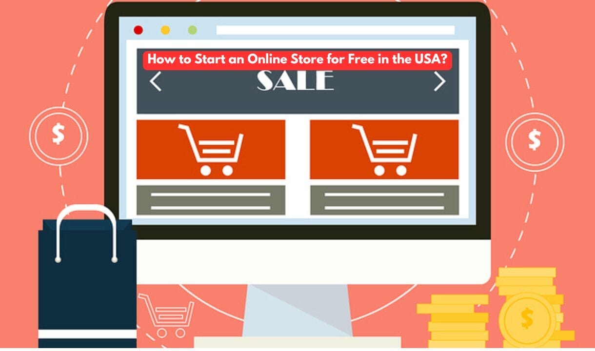 How to start an online store for free USA?